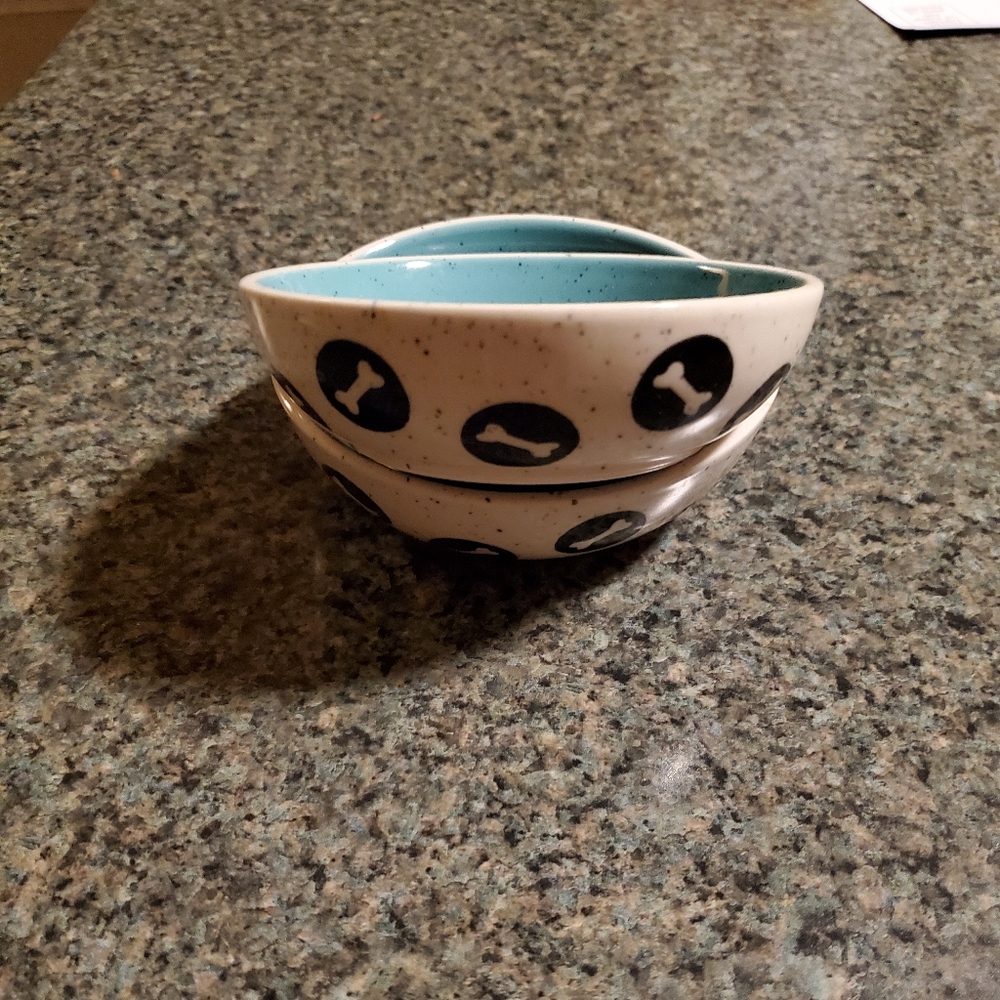 Kitten/small dog dishes